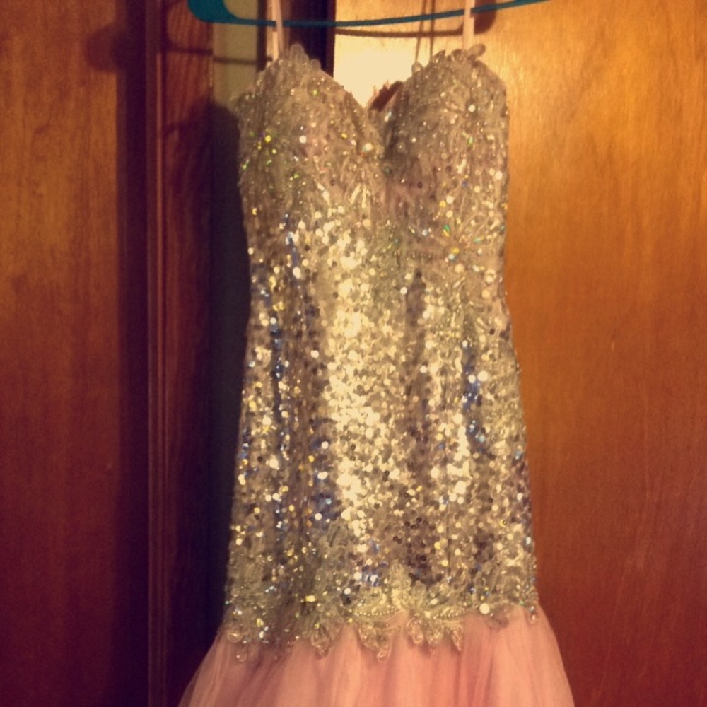 Reserved  - Pink Prom dress
